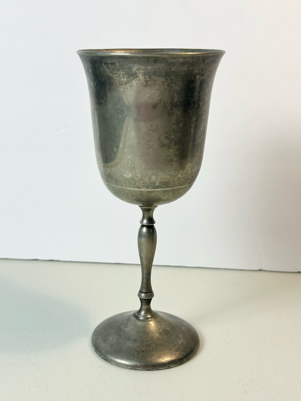 Vintage Goblet Leonard Silverplate Hong Kong Wine